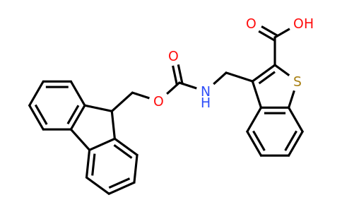 CAS 2172500-53-5 | 3-[({[(9H-fluoren-9-yl)methoxy]carbonyl}amino)methyl]-1-benzothiophene-2-carboxylic acid
