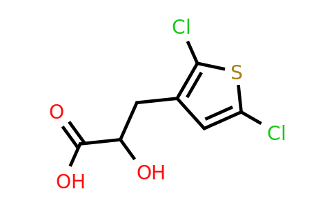 CAS 2172529-52-9 | 3-(2,5-dichlorothiophen-3-yl)-2-hydroxypropanoic acid