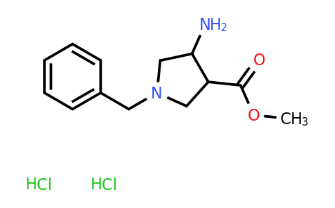 CAS 2172543-97-2 | methyl 4-amino-1-benzylpyrrolidine-3-carboxylate dihydrochloride