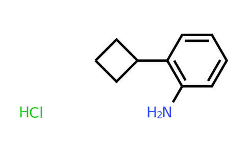 CAS 2172569-51-4 | 2-cyclobutylaniline hydrochloride