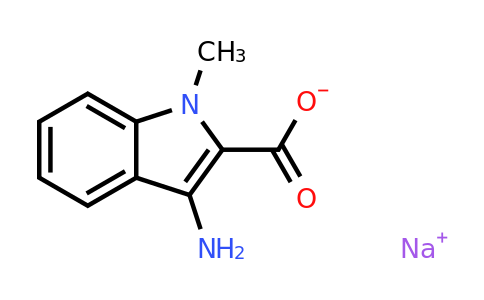 CAS 2172573-70-3 | sodium 3-amino-1-methyl-1H-indole-2-carboxylate