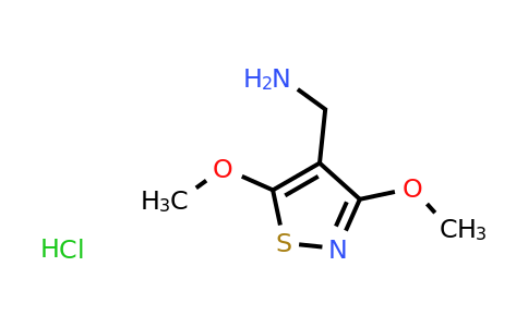 CAS 2172584-50-6 | (dimethoxy-1,2-thiazol-4-yl)methanamine hydrochloride