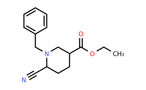 CAS 2172590-80-4 | ethyl 1-benzyl-6-cyanopiperidine-3-carboxylate