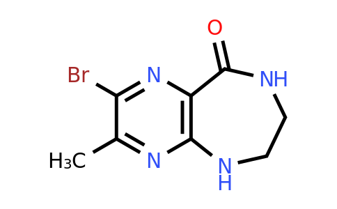 CAS 2172654-22-5 | 2-bromo-3-methyl-5,6,7,8-tetrahydropyrazino[2,3-e][1,4]diazepin-9-one