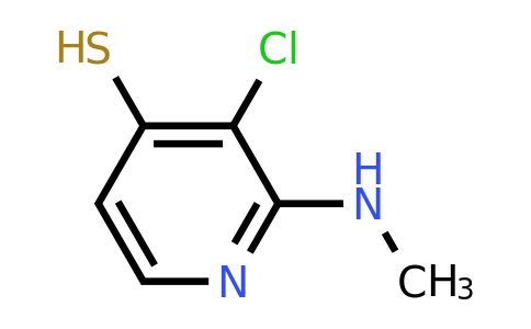 CAS 2172654-54-3 | 3-chloro-2-(methylamino)pyridine-4-thiol