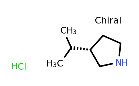 CAS 2173052-12-3 | (3S)-3-(propan-2-yl)pyrrolidine hydrochloride