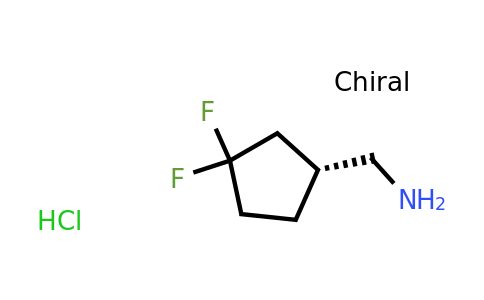 CAS 2173052-22-5 | [(1R)-3,3-difluorocyclopentyl]methanamine hydrochloride