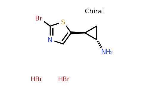 CAS 2173052-92-9 | (1S,2S)-rel-2-(2-bromo-1,3-thiazol-5-yl)cyclopropan-1-amine dihydrobromide