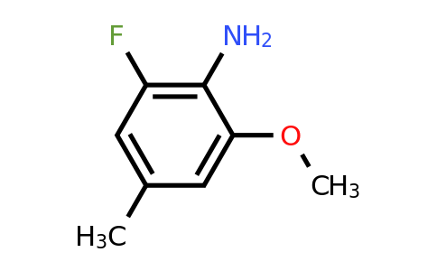 CAS 217314-46-0 | 2-Fluoro-6-methoxy-4-methylaniline
