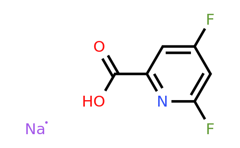 CAS 2173991-61-0 | 4,6-difluoropyridine-2-carboxylic acid;sodium salt