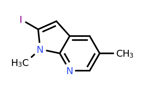 CAS 2173991-62-1 | 2-iodo-1,5-dimethyl-1H-pyrrolo[2,3-b]pyridine