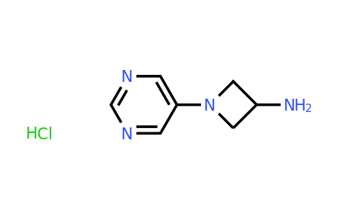 CAS 2173991-64-3 | 1-(pyrimidin-5-yl)azetidin-3-amine hydrochloride