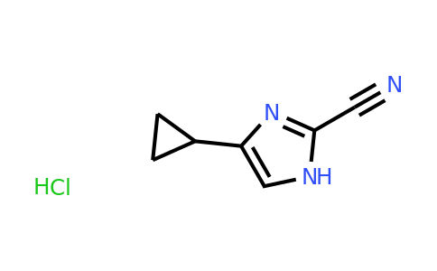 CAS 2173991-69-8 | 4-cyclopropyl-1H-imidazole-2-carbonitrile hydrochloride