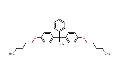 CAS 2173992-23-7 | 1-(pentyloxy)-4-(1-(4-(pentyloxy)phenyl)-1-phenylethyl)benzene