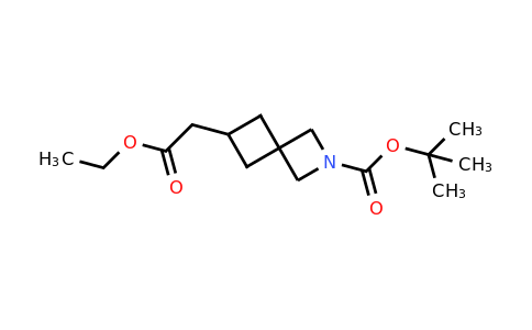 CAS 2173992-27-1 | tert-butyl 6-(2-ethoxy-2-oxoethyl)-2-azaspiro[3.3]heptane-2-carboxylate