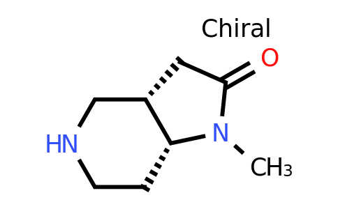 CAS 2173996-18-2 | cis-1-methyl-3a,4,5,6,7,7a-hexahydro-3H-pyrrolo[3,2-c]pyridin-2-one