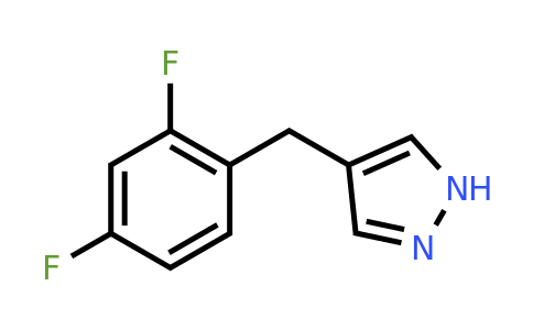 CAS 2174001-46-6 | 4-[(2,4-difluorophenyl)methyl]-1H-pyrazole