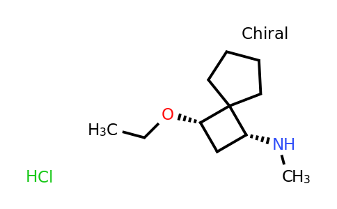 CAS 2174002-41-4 | rac-(1R,3S)-3-ethoxy-N-methylspiro[3.4]octan-1-amine hydrochloride
