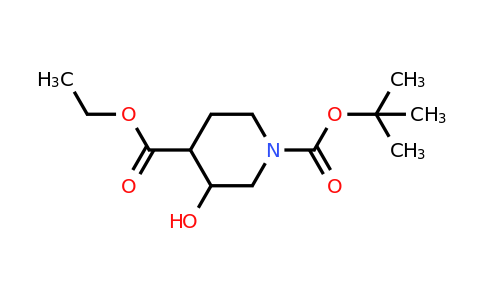 CAS 217488-49-8 | 3-Hydroxy-piperidine-1,4-dicarboxylic acid 1-tert-butyl ester 4-ethyl ester