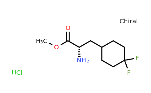 CAS 2174927-22-9 | methyl (2S)-2-amino-3-(4,4-difluorocyclohexyl)propanoate;hydrochloride