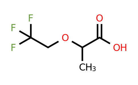 CAS 217806-37-6 | 2-(2,2,2-Trifluoroethoxy)propanoic acid