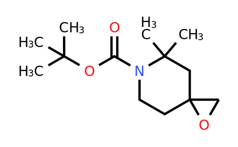 CAS 2179070-46-1 | tert-butyl 5,5-dimethyl-1-oxa-6-azaspiro[2.5]octane-6-carboxylate