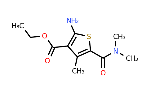CAS 217962-82-8 | ethyl 2-amino-5-(dimethylcarbamoyl)-4-methylthiophene-3-carboxylate