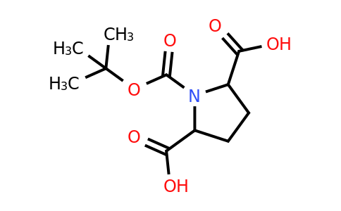 CAS 2182592-57-8 | 1-[(tert-butoxy)carbonyl]pyrrolidine-2,5-dicarboxylic acid