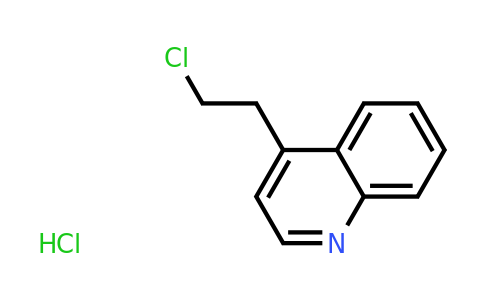CAS 218276-27-8 | 4-(2-Chloroethyl)quinoline hydrochloride