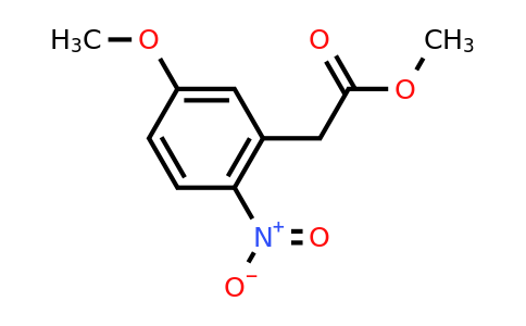 CAS 21857-41-0 | Methyl 2-(5-methoxy-2-nitrophenyl)acetate