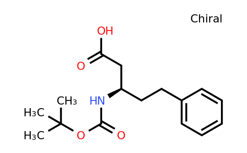 CAS 218608-83-4 | (R)-3-(Boc-amino)-5-phenylpentanoic acid