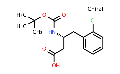 CAS 218608-93-6 | (R)-2-Chloro-b-(Boc-amino)benzenebutanoic acid