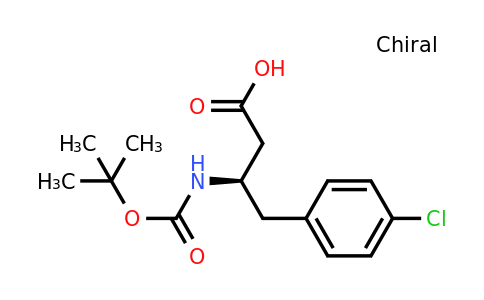 CAS 218608-96-9 | (R)-4-Chloro-b-(Boc-amino)benzenebutanoic acid