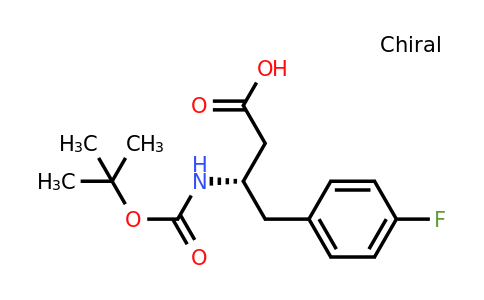 CAS 218608-97-0 | (S)-b-(Boc-amino)-4-fluorobenzenebutanoic acid