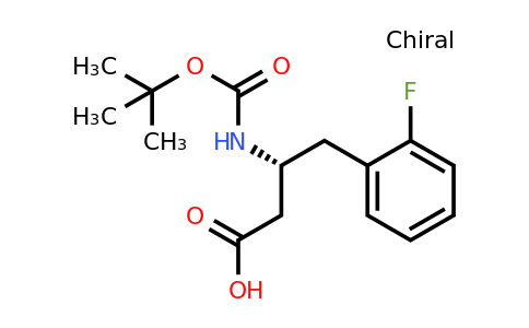 CAS 218608-98-1 | (R)-b-(Boc-amino)-2-fluorobenzenebutanoic acid