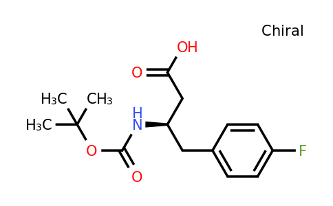 CAS 218609-00-8 | (R)-4-Fluoro-b-(Boc-amino)benzenebutanoic acid
