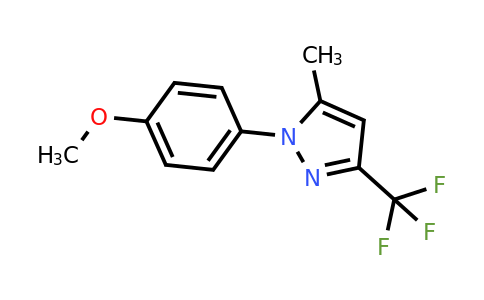 CAS 218632-10-1 | 1-(4-Methoxyphenyl)-5-methyl-3-(trifluoromethyl)-1H-pyrazole