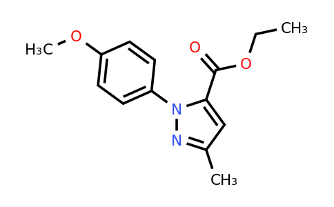 CAS 218632-36-1 | Ethyl 1-(4-methoxyphenyl)-3-methyl-1H-pyrazole-5-carboxylate