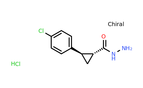 CAS 2187426-68-0 | rac-(1R,2R)-2-(4-chlorophenyl)cyclopropane-1-carbohydrazide hydrochloride