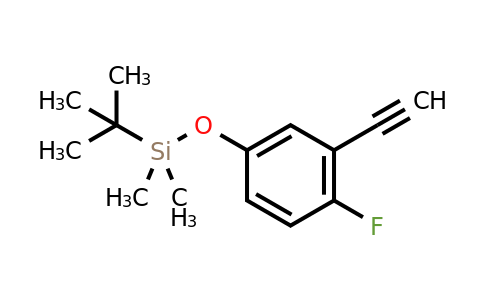 CAS 2187435-17-0 | (3-ethynyl-4-fluorophenoxy)(tert-butyl)dimethylsilane