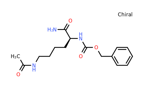 CAS 218938-54-6 | (S)-Benzyl (6-acetamido-1-amino-1-oxohexan-2-yl)carbamate