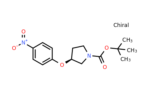 CAS 218944-23-1 | (S)-tert-Butyl 3-(4-nitrophenoxy)pyrrolidine-1-carboxylate