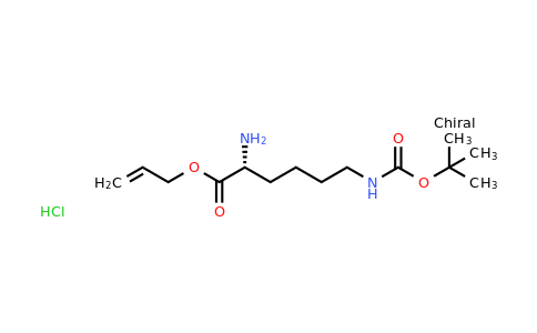 CAS 218962-73-3 | (R)-Allyl 2-amino-6-((tert-butoxycarbonyl)amino)hexanoate hydrochloride