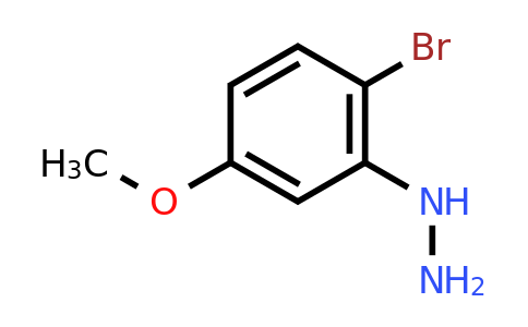CAS 21909-25-1 | (2-bromo-5-methoxyphenyl)hydrazine