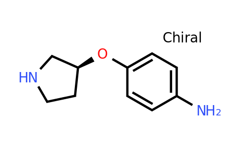 CAS 219132-64-6 | (S)-4-(Pyrrolidin-3-yloxy)-phenylamine