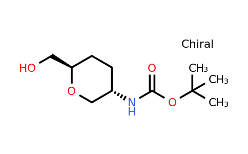 CAS 2192285-02-0 | tert-Butyl trans-6-(hydroxymethyl)tetrahydro-2H-pyran-3-ylcarbamate