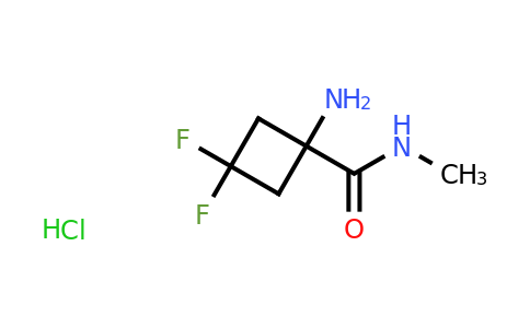 CAS 2193057-39-3 | 1-amino-3,3-difluoro-N-methyl-cyclobutanecarboxamide hydrochloride