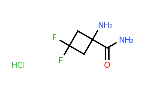 1-amino-3,3-difluoro-cyclobutanecarboxamide hydrochloride
