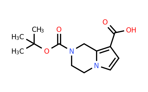 CAS 2193061-08-2 | 2-[(tert-butoxy)carbonyl]-1H,2H,3H,4H-pyrrolo[1,2-a]pyrazine-8-carboxylic acid