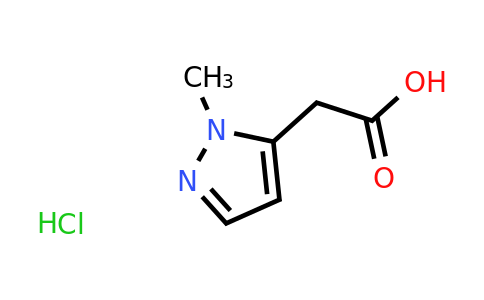 CAS 2193066-99-6 | 2-(1-methyl-1H-pyrazol-5-yl)acetic acid hydrochloride